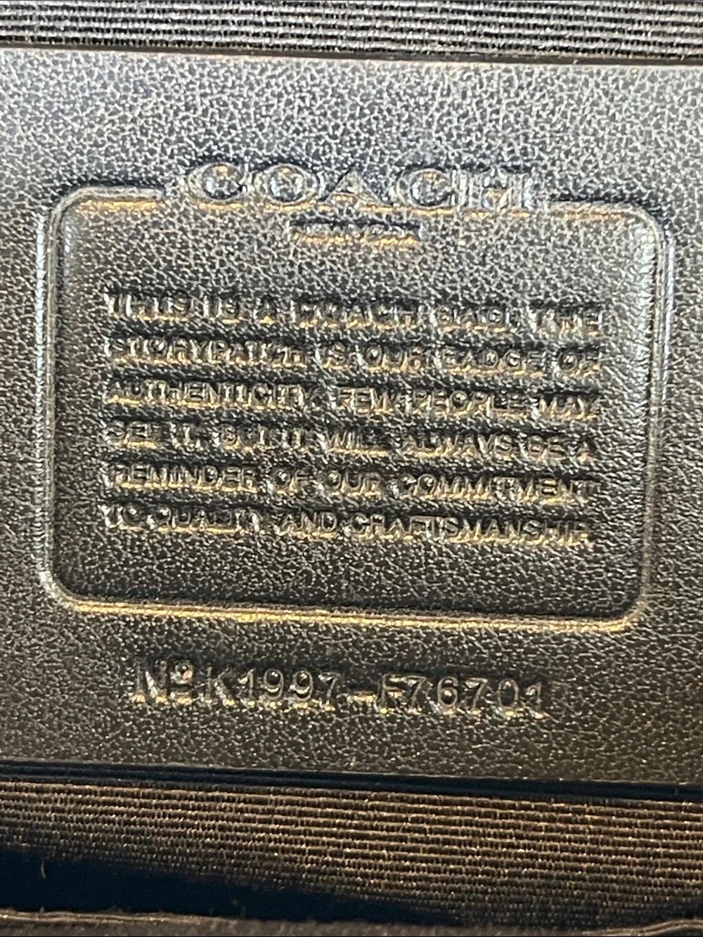 Coach slip wear